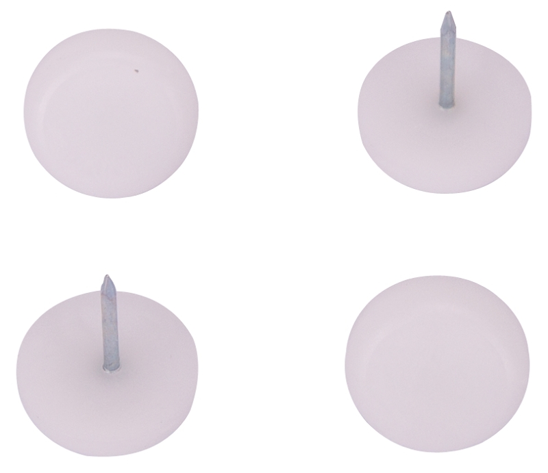 GLIDE PLASTIC NAIL 7/8IN WHITE