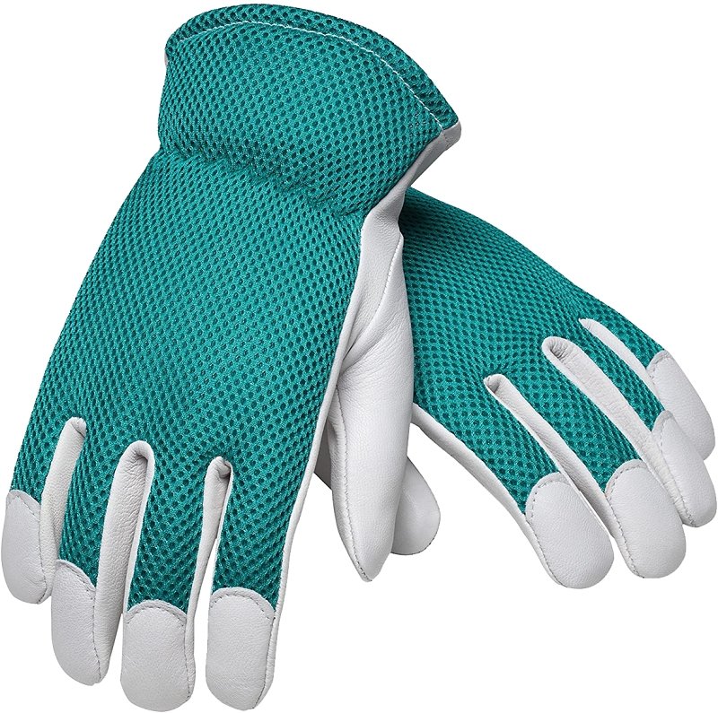 GLOVE GOATSKIN PALM EMERALD SM