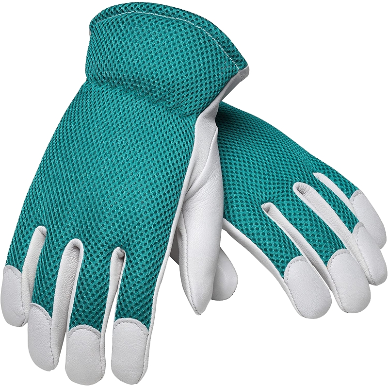 GLOVE GOATSKIN PALM EMERALD SM