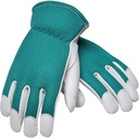 GLOVE GOATSKIN PALM EMERALD SM