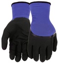 GLOVE NITRILE KNUCKLE BLUE MED