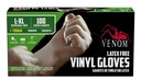 GLOVE VINYL VENOM 100PK       
