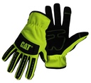 GLOVES MECHANIC HIVIS GRN MED 