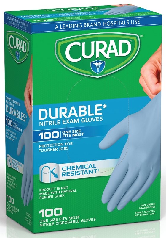 [2356137] GLOVES NITRILE CURAD L'XL     