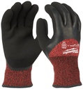 GLOVES WINTER A3 BLACK/RED SM 