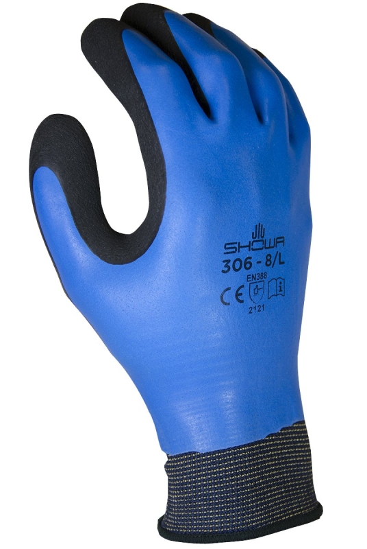 GLOVES WORK GEN PURPOSE BLU XL