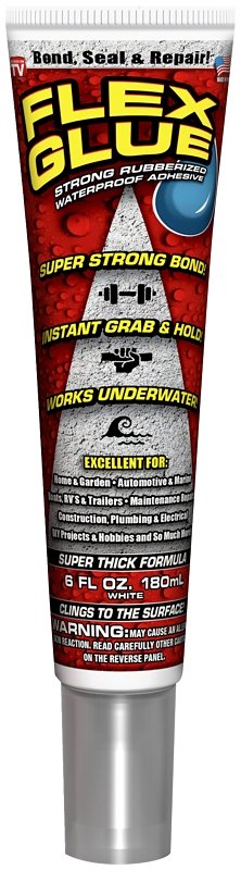 [4416541] GLUE FLEX TUBE 6OZ WHITE      