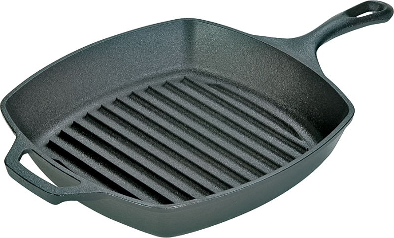 GRILL PAN SQUARE 10-1/2IN     