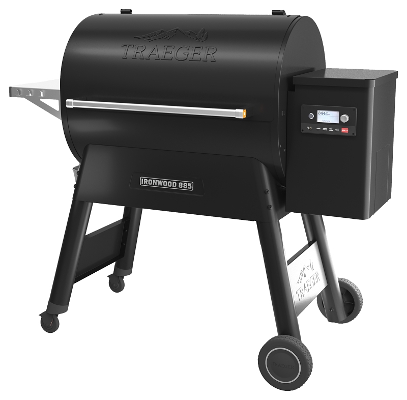 GRILL PELLET IRONWOOD 885 BLK 