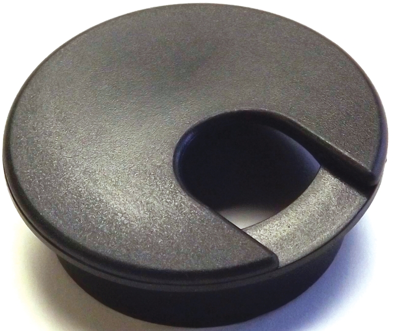 GROMMET DESK BLK 2 IN         