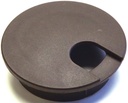 GROMMET DESK WAL BRN 2-1/2IN  