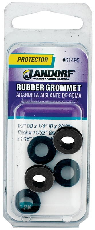 GROMMET RUBBER 1/2 OD         