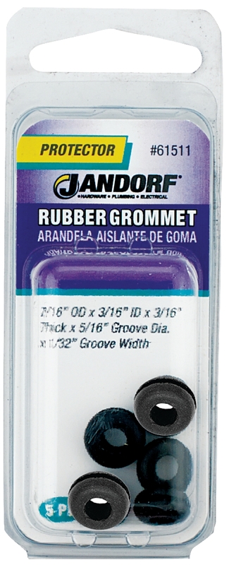 GROMMET RUBBER 7/16 OD        