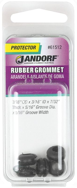 GROMMET RUBBER 7/16 OD        