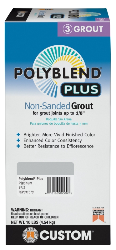GROUT NON-SNDED PLANTINUM 10LB