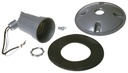 GRY WTHRPRF LAMPHOLDER/COVER  
