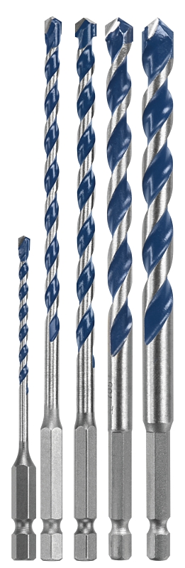 HAMMER DRILL BIT SET 5 PC     