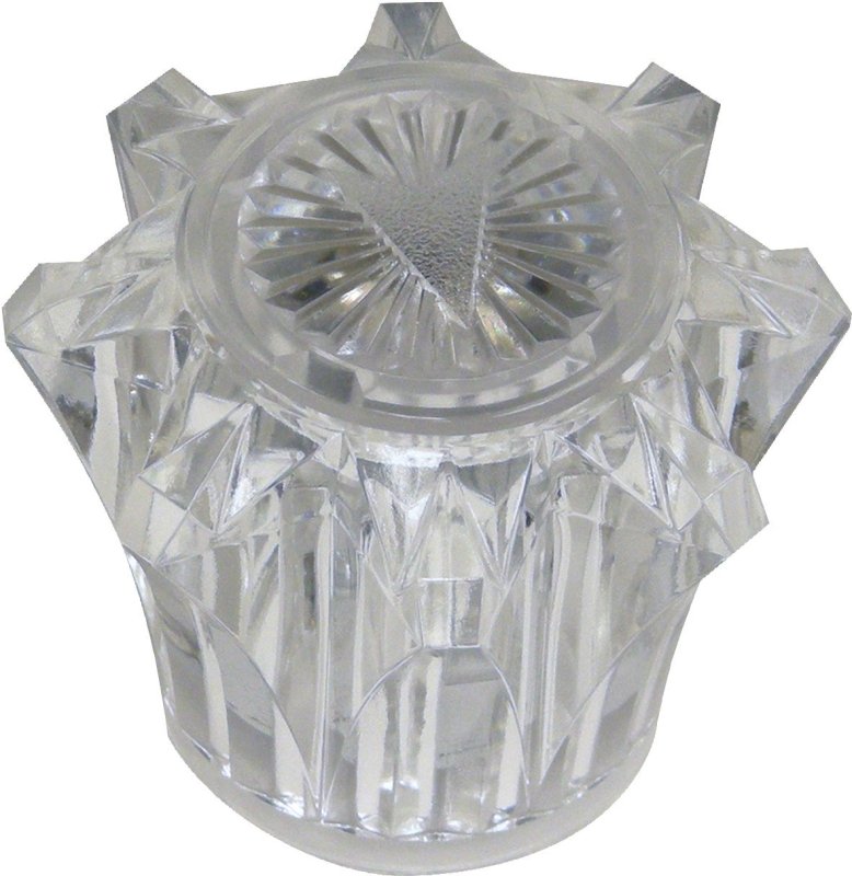 HANDLE FAUCET ACRY CANOPY CLR 