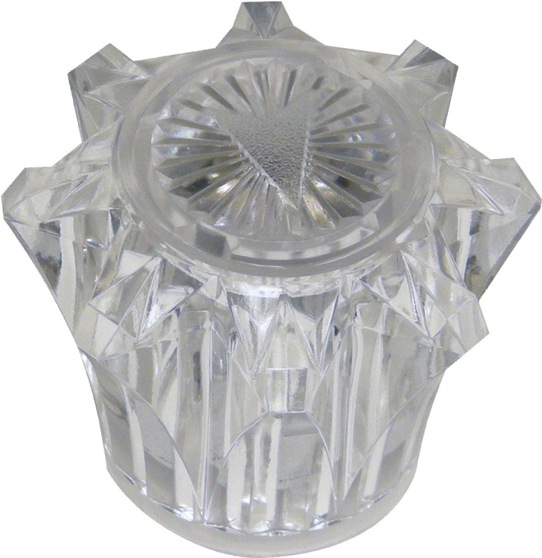 HANDLE FAUCET ACRY CANOPY CLR 