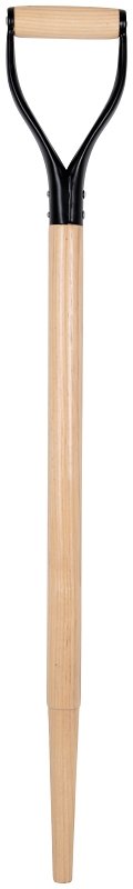 HANDLE SHOVEL STEEL D WOOD 30"