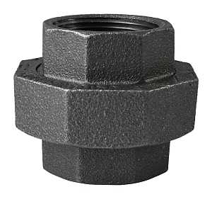 JOINT UNION BLACK GROUND 1-1/4