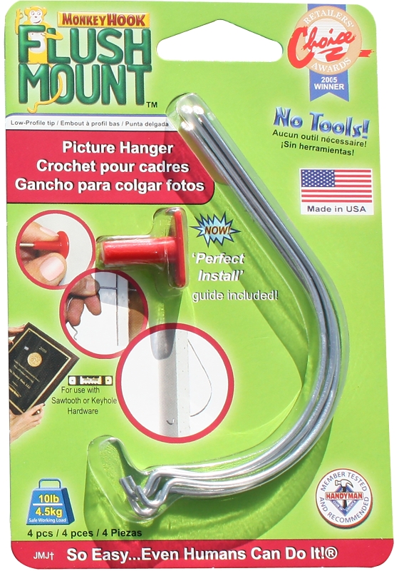 HANGER PICTURE FLUSH MOUNT    