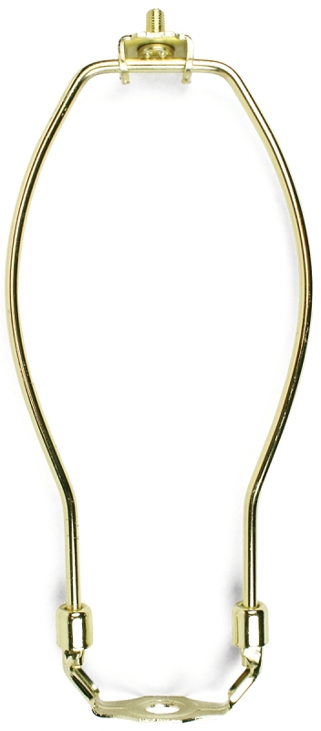 HARP 8INCH POLISHED BRASS     