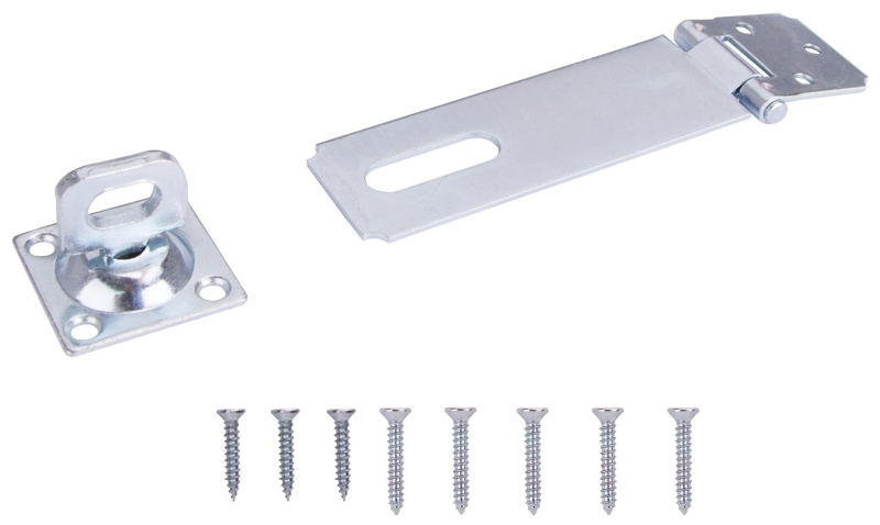 HASP SAFETY 4-1/2IN ZINC STL  