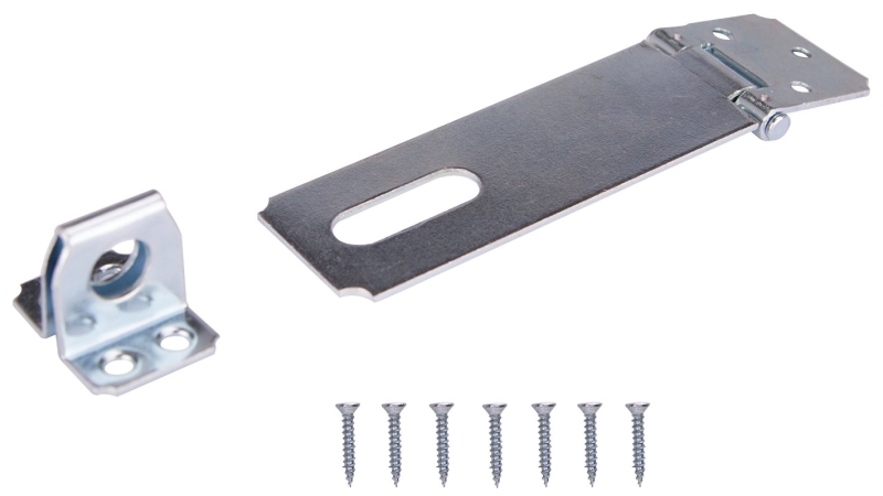 HASP SAFETY HINGE DBL 4-1/2IN 