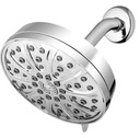 HEAD SHOWER RAIN CHROME 6SPRAY