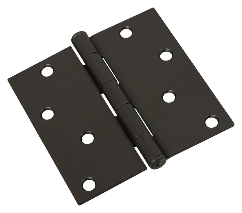 HINGE DOOR 4IN SQ CNR ORB     