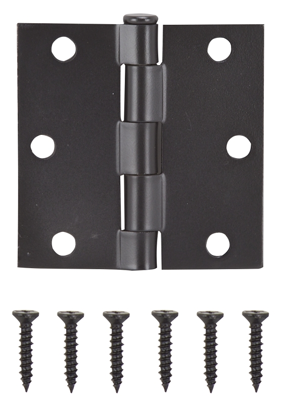 HINGE DOOR SQUARE CNR ORB 3IN 