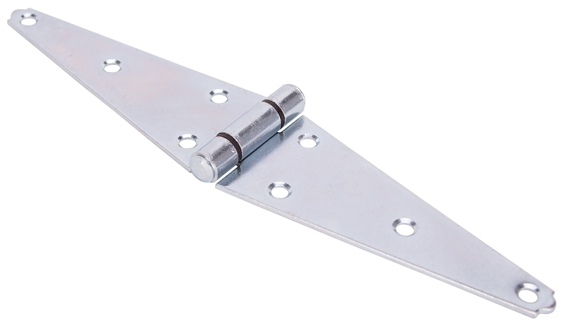 HINGE STRAP STEEL HD 6IN ZINC 