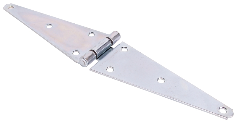 HINGE STRAP STEEL HD 8IN ZINC 