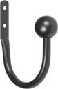 HOLDBACK BALL END BLACK       