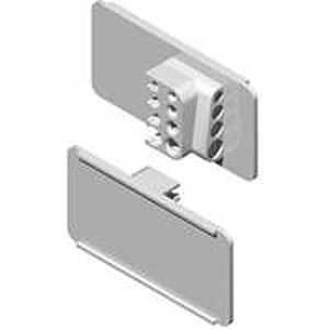 HOLDER LABEL WIRE QUAD 1-1/4X3