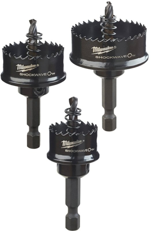 HOLE SAW KIT 3PC THIN WALL    