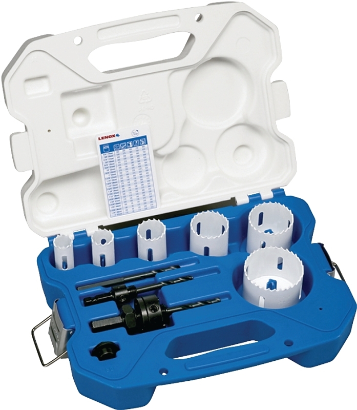 HOLESAW PLUMBERS KIT 9PC      