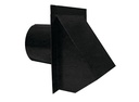 HOOD VENT DRYER ROUND 4IN BLK 