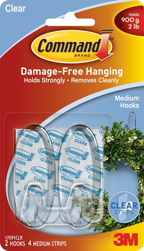 HOOK DESIGNER ADH MED VP CLEAR