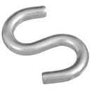 HOOK OPEN S ZINC PLATED 2IN   