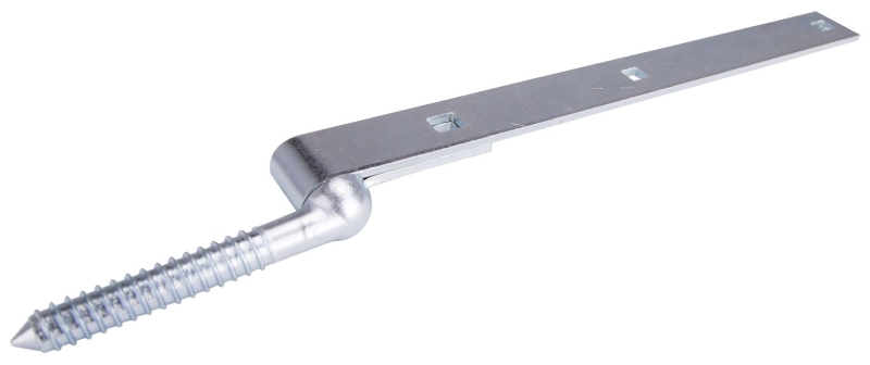 HOOK SCREW/HINGE STRAP 12IN   