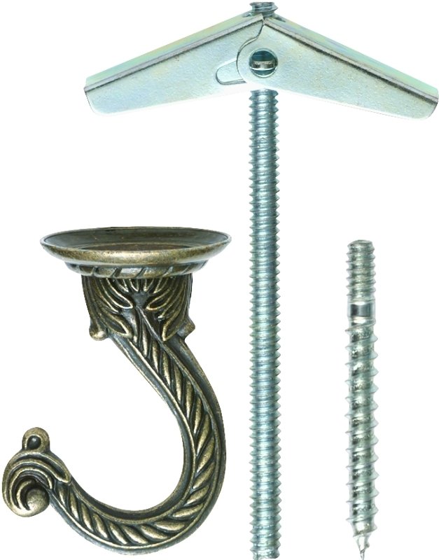 HOOK SWAG JUMBO ANT BRS PLATED