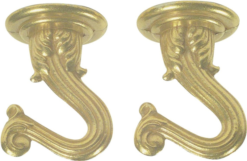 HOOK SWAG KIT 2PC BRASS       