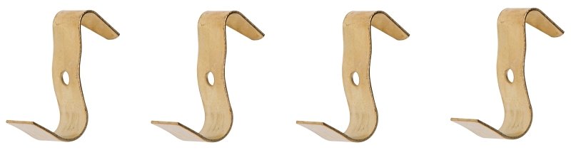 HOOK WIDE MOULDING POL BRASS  