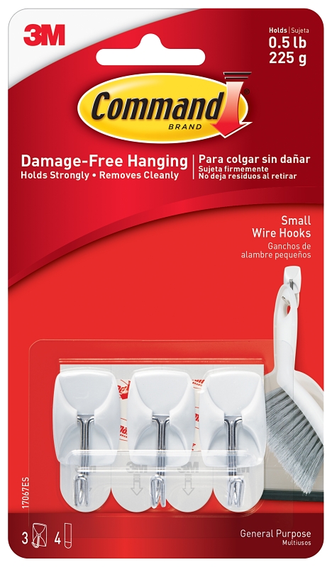 HOOK WIRE SMALL WH 0.5LB CAP  