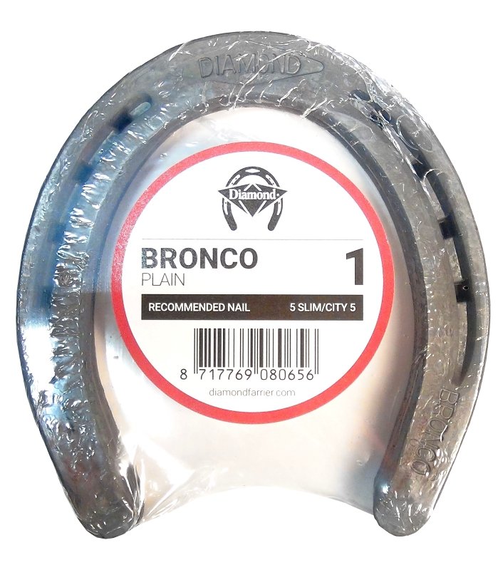 HORSESHOE BRONCO PLAIN SIZE1  
