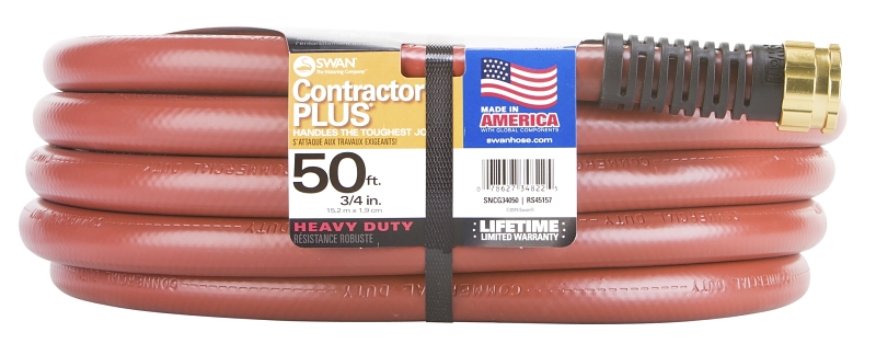HOSE CONTRCTR GRD GRY 3/4X50FT