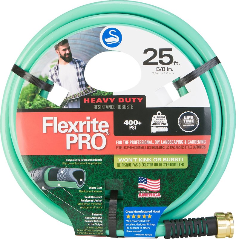 HOSE GARDEN HVDY 5/8INX25FT   