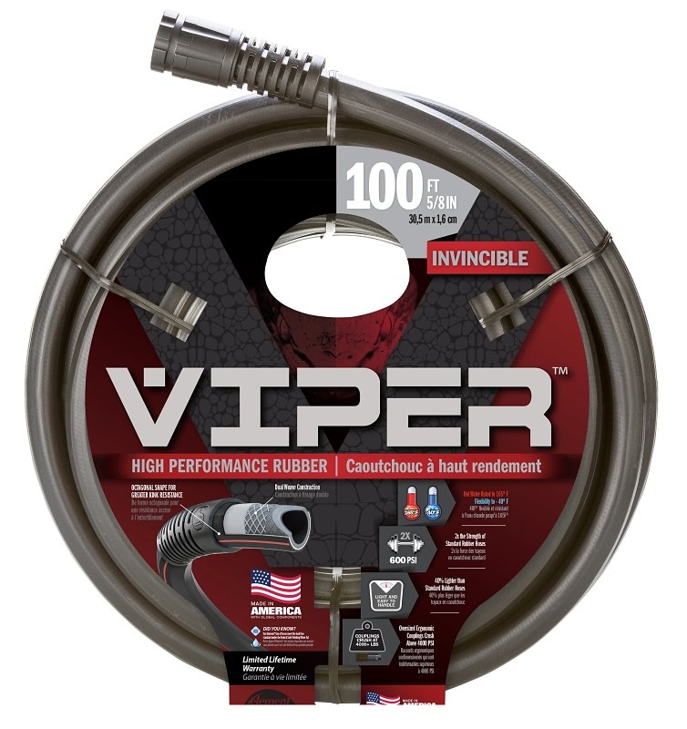 HOSE GRDN RUBBER 5/8IN X 100FT